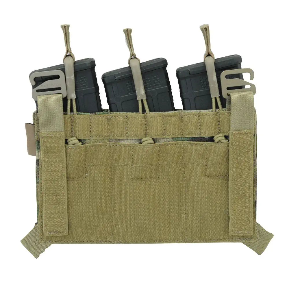 AG3 Placard Triple Mag Pouch Multicam Backside