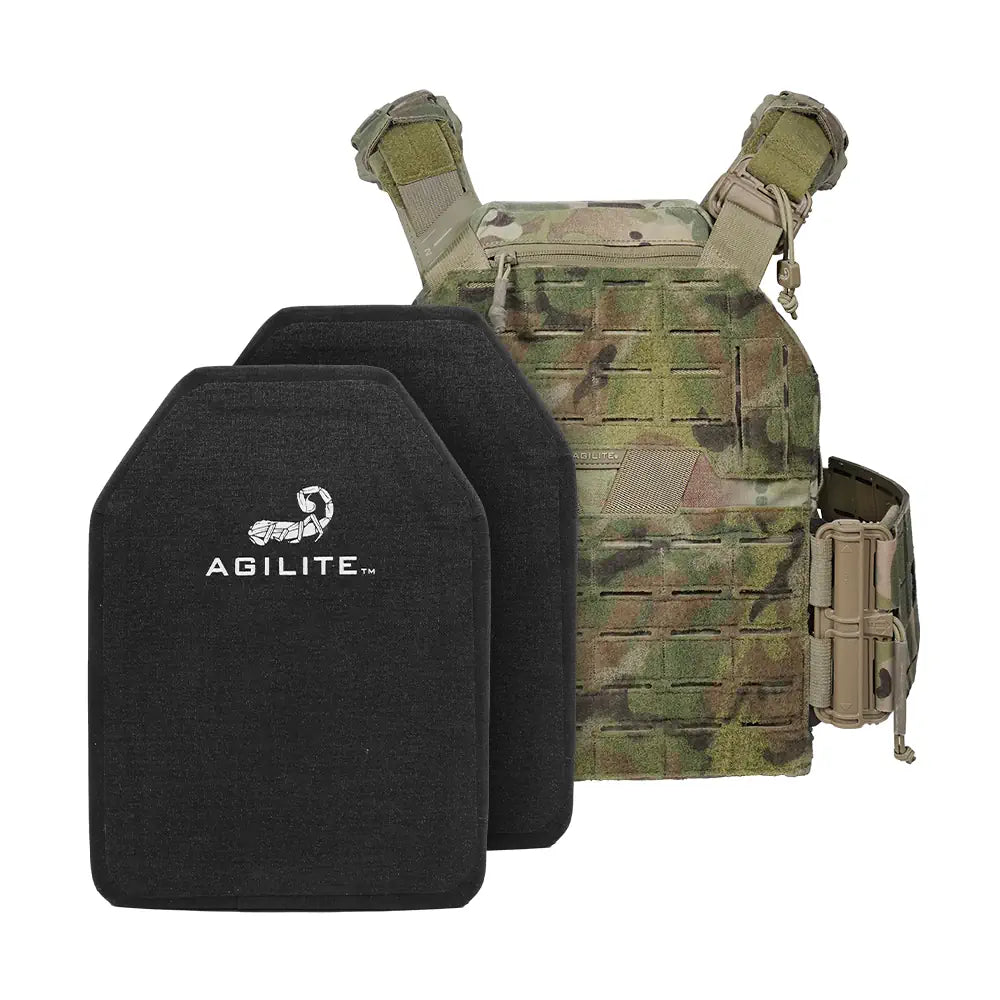 K-Zero™ SF Plate Carrier with Level 4 Plates (2 x Level 4 Warrior™ Pla