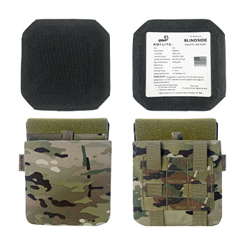 Supports de plaques latérales Flank™ avec plaques en céramique Blindside™ niveau 3ST
