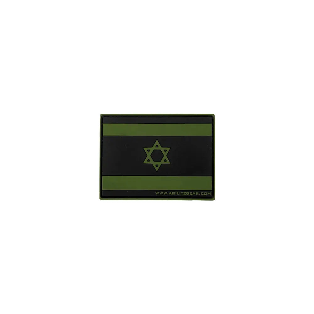 Israeli Flag Patch OD Green