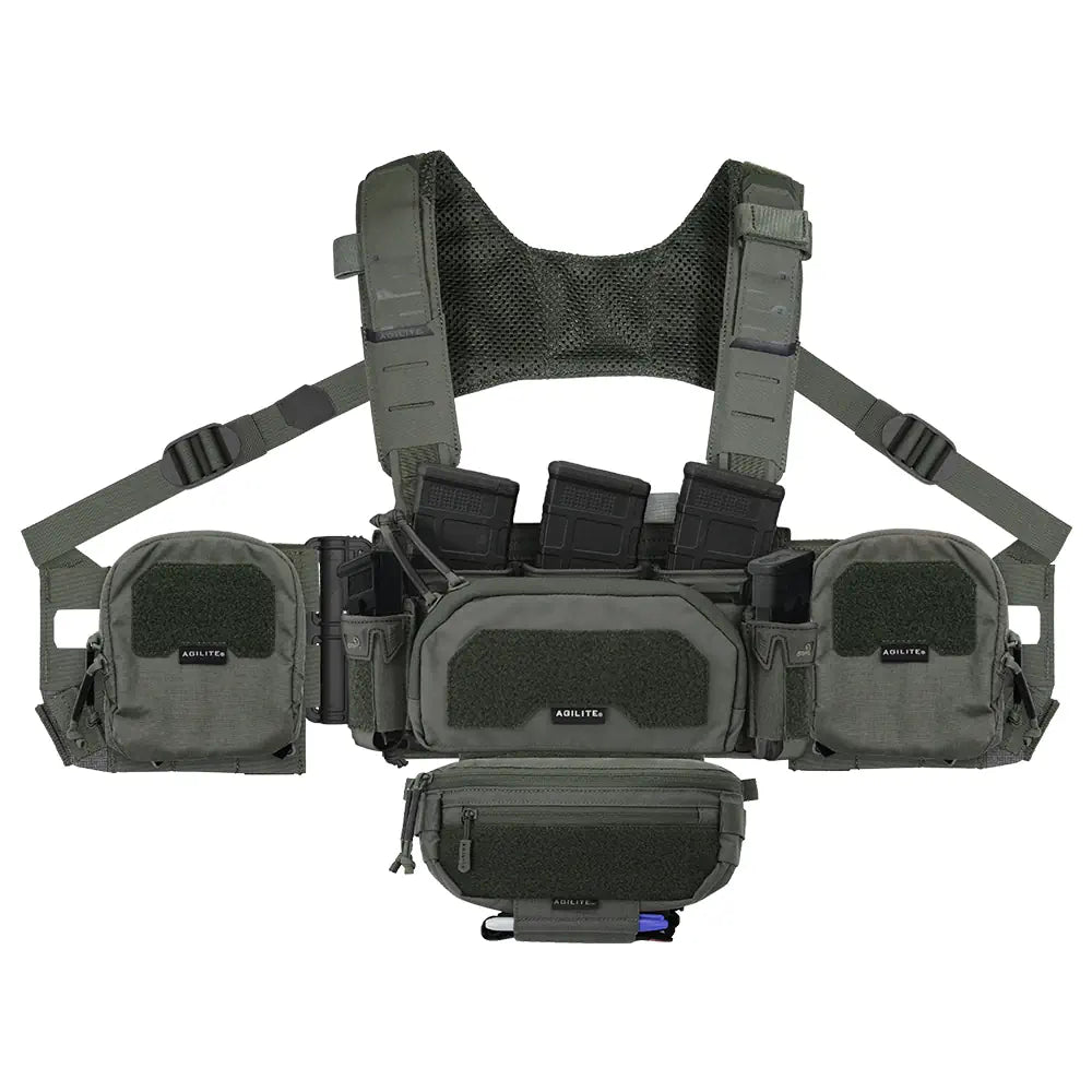 Reaper™ Rig Warfighting Chest Rig Bundle Ranger Green - Agilite Reaper™ Rig Warfighting Chest Rig Bundle Ranger Green - Agilite