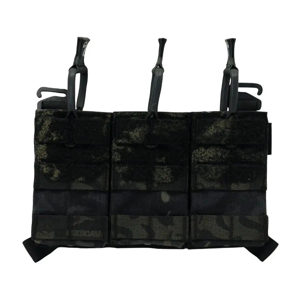 AG3 Placard Triple Mag Pouch Multicam Black Without Mags