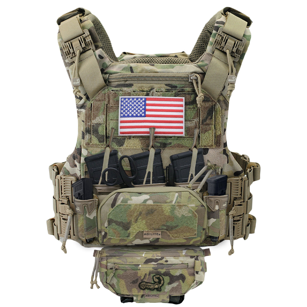 K19 Quick Release Plate Carrier 3.0 in Multicam, Ranger Green and