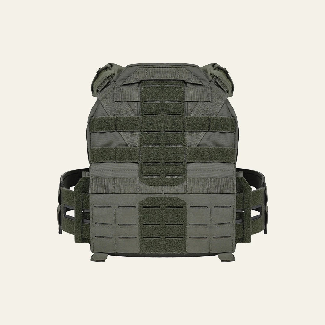 k-zero sf plate carrier ranger green back side view