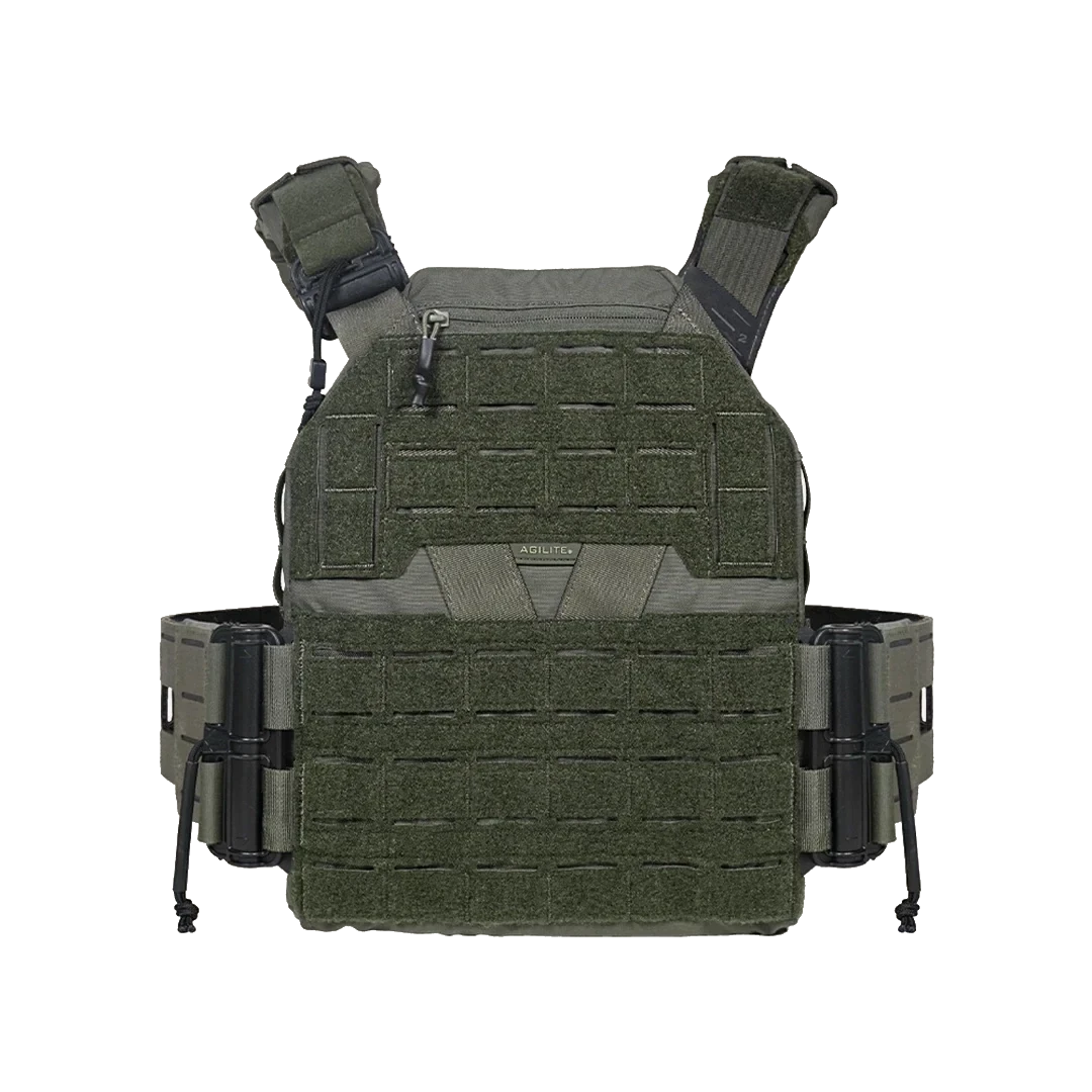 k-zero sf plate carrier ranger green front view