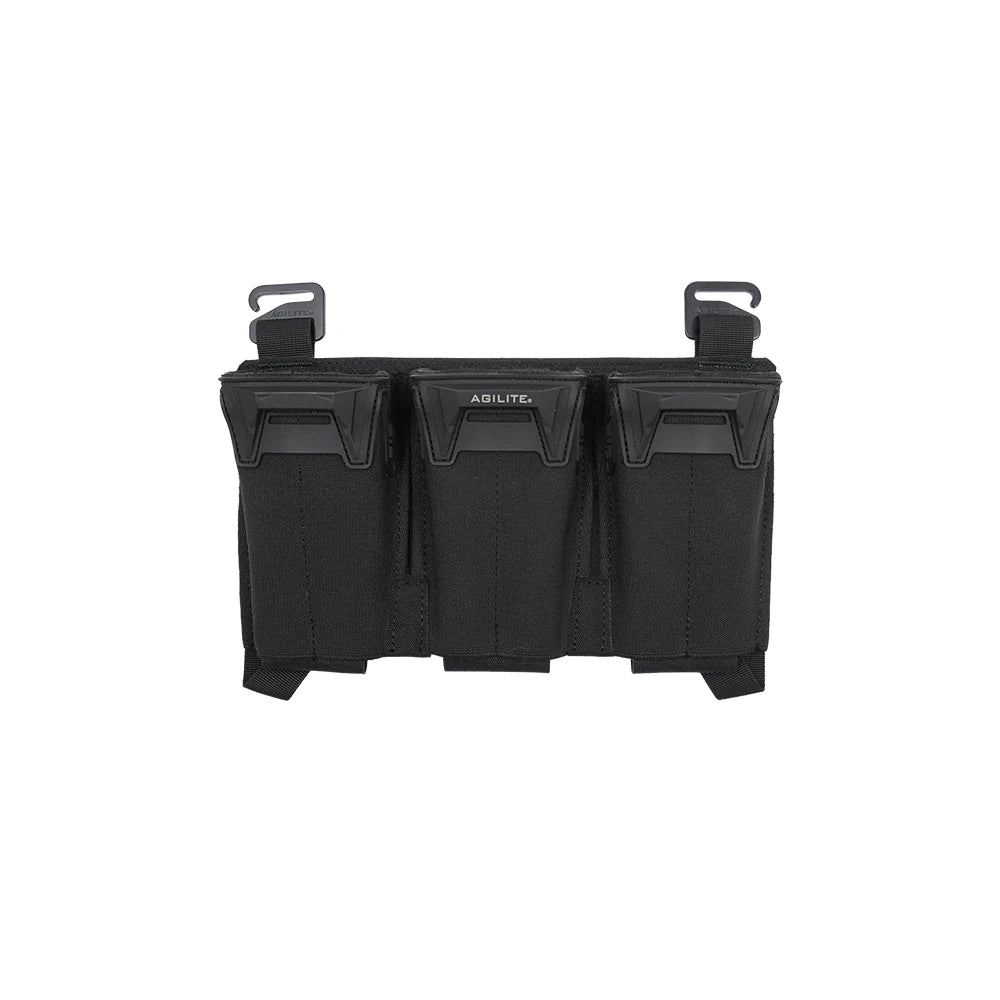 Multi Placard Plate Carrier Placard - 5.56 Triple Mag Pouch in Multicam, Ranger Green ...