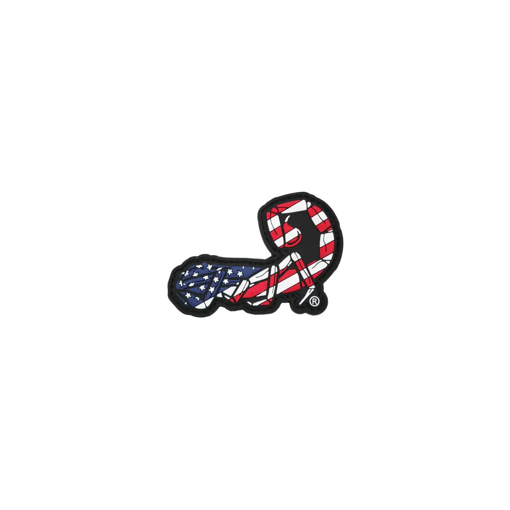 4th Of July US Scorpion Patch