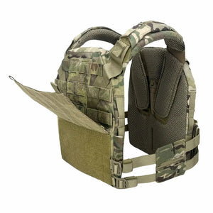 K-Zero Low Profile Plate Carrier Multicam Back Flap Velcro