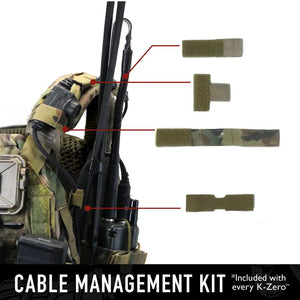 K-Zero Low Profile Plate Carrier Multicam Cable Management