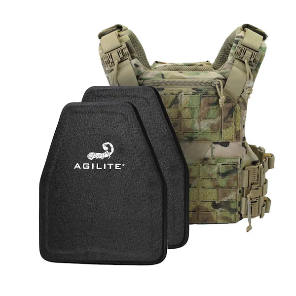 K19 Plate Carrier with Plates (2 x Level 3ST Invader Plates) Agilite